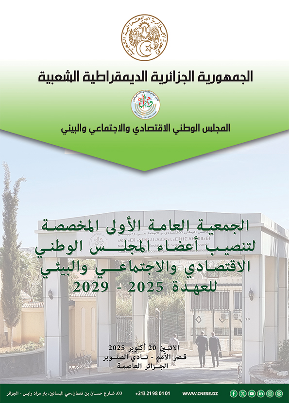 المجلس الوطني الاقتصادي والاجتماعي والبيئي يعقد الجمعية العامة الأولى المخصصة لتنصيب 